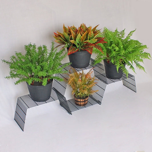 Grey Grandis Large plant stand for 4 pots