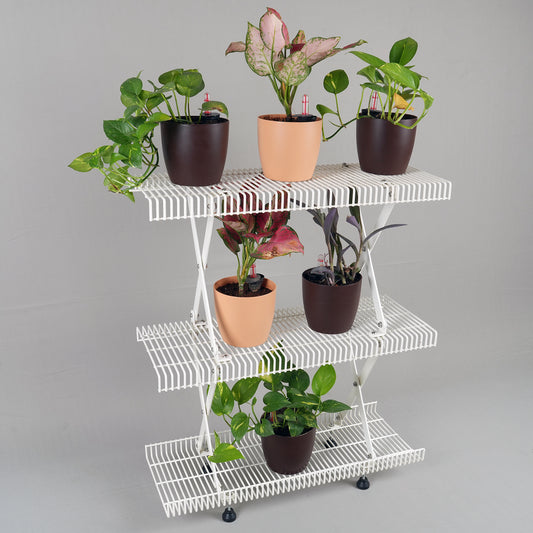 White MarMelos 3 tier rack