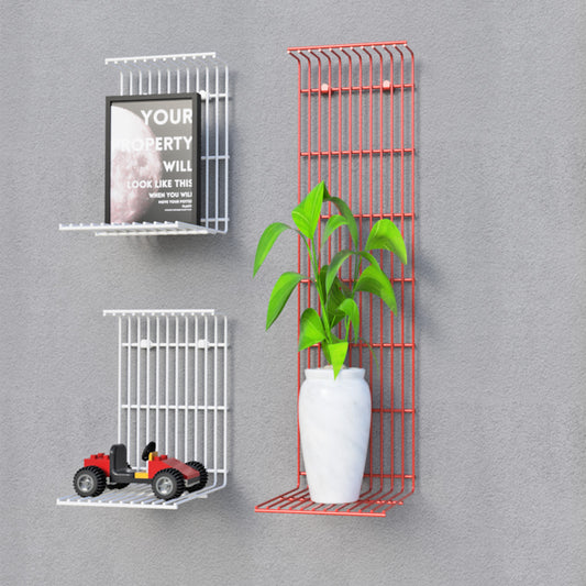 Red and White Dunlin Combo wall shelves