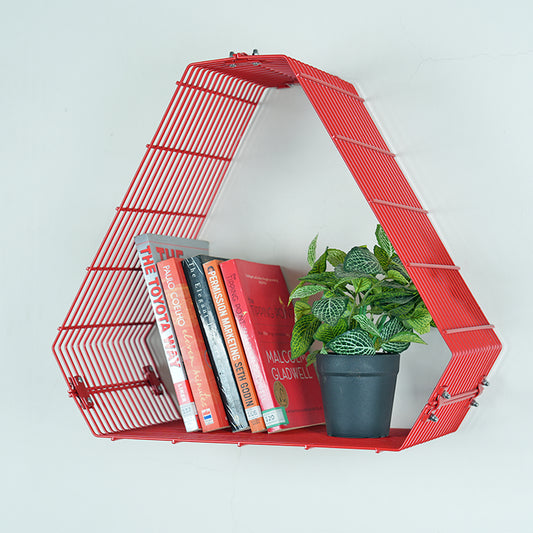 Red Kinglet Large wall shelf