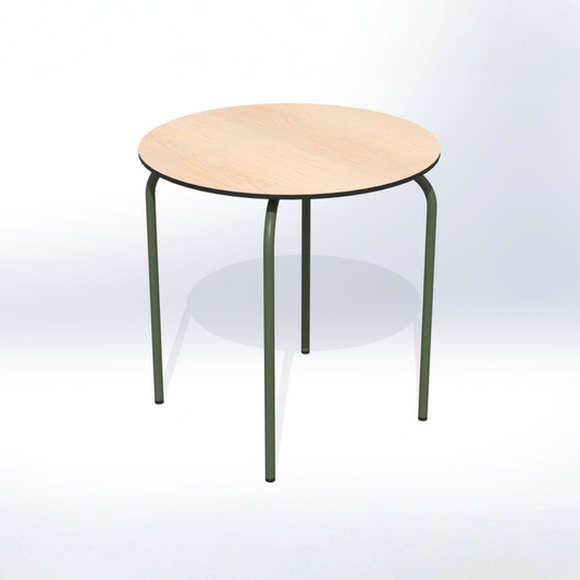 Solido Circular 2 seater Dining Table With HPL Top