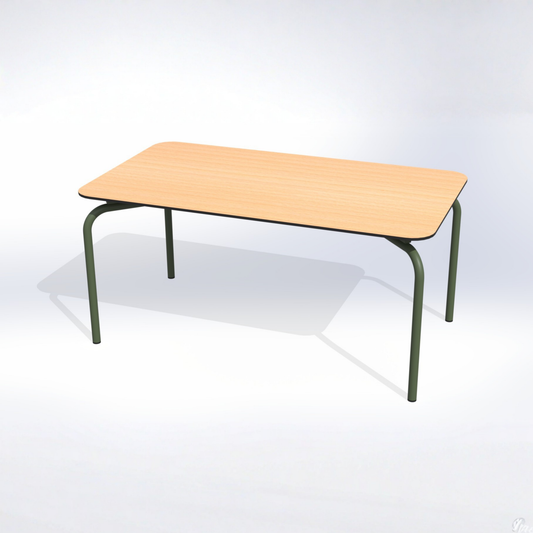 Solido 6 seater Dining Table With HPL Top